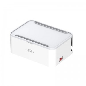چند راهی برق و شارژر وایرلس الدینیو SN5310W با کابل 2 متری + شارژر USB و Type-C