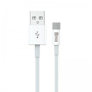 کابل میکرو یو اس بی فست شارژ 2.4 آمپر بیوا C-10V طول 1.2 متر