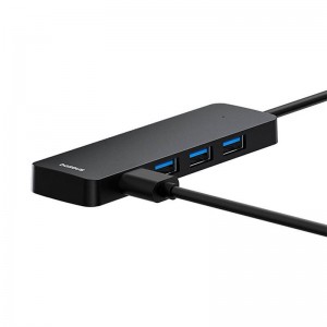 هاب و رم ریدر Baseus Focus Series WKYY030313 Type-C To USB3.0/USB2.0/HDMI/SD/Micro SD/RJ45/Type-C PD