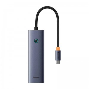 هاب Baseus UltraJoy Series B00052801811-01 Type-C To USB 3.0/Type-C PD 5Port