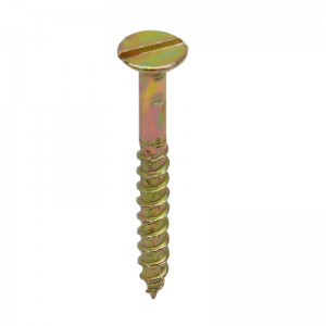 پیچ چوب ایرانی دو سو سایز (1٫5*8) 4 سانتی متر پک 144 عددی