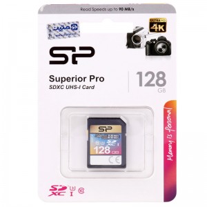 رم اس دی 128 گیگ سیلیکون پاور Silicon Power Superior Pro U3 C10 90MB/s