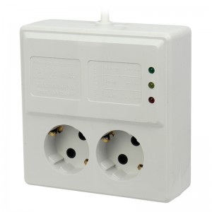 محافظ برق یخچال و فریزر 2 خانه ارت دار فرحان الکتریک با کابل 1٫8 متری Farhan Electric FEP222