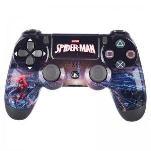 دسته بی سیم SONY PlayStation 4 DualShock 4 High Copy طرح Marvel Spider-Man