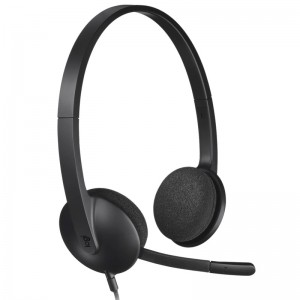 هدست سیم دار Logitech H340