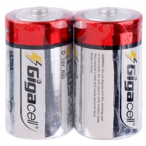 باتری دوتایی قلمی گیگاسل Max Power Heavy Duty R6-2S شرینک
