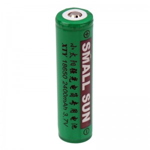 باتری لیتیومی شارژی Small Sun 18650 2400mAh