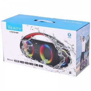 اسپیکر بلوتوثی رم و فلش خور Verity V-PS7016BT + ریموت کنترل