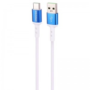 کابل تایپ سی فست شارژ 5 آمپر شوش SH72C طول 1.1 متر