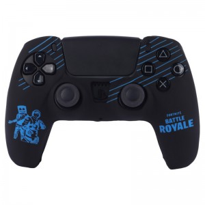 روکش دسته بازی PS5 طرح Fortnite مشکی آبی