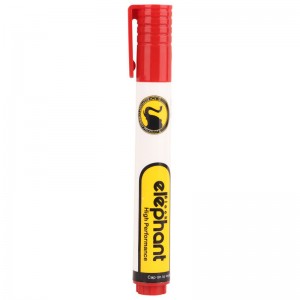 ماژیک وایت برد بلک الفنت نوک تخت رنگی Black Elephant بسته 12 عددی