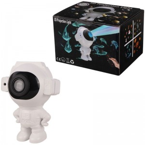 چراغ رقص نور کهکشانی اسپیکر دار بلوتوثی 3D Projection Light-S