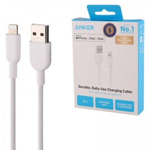 کابل آیفونی فست شارژ Anker A8432H22 0.9m