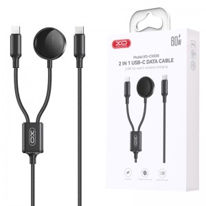 کابل دو سر تایپ سی و مغناطیسی شارژ XO XO-CX030 1.2m