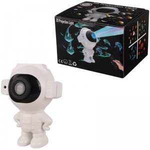 چراغ رقص نور کهکشانی اسپیکر دار بلوتوثی 3D Projection Light-S