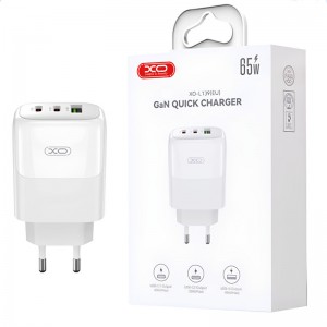 شارژر دیواری 65 وات ایکس او XO-L139 GaN PD QC 3.25A