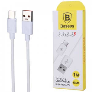 کابل تایپ سی فست شارژ Baseus Highcopy طول 1 متر