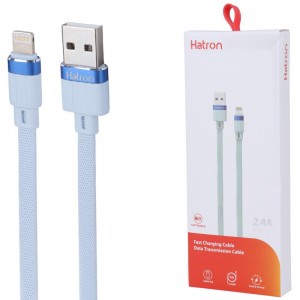 کابل لایتنینگ فست شارژ 2.4 آمپر هترون HC155i طول 1 متر
