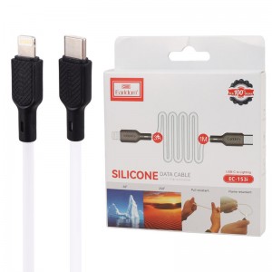 کابل تایپ سی به لایتنینگ فست شارژ 3 آمپر ارلدام EC-153i طول 1 متر