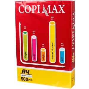 کاغذ A4 کپی مکس نوین کاغذ 80 گرم بسته 500 عددی