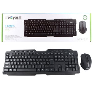 کیبورد و موس بی سیم رویال Royal R-KM815
