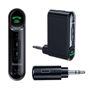 دانگل بلوتوث خودرو شارژی Baseus WXQY-01 AUX