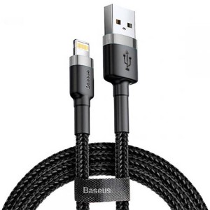 کابل آیفونی فست شارژ Baseus Cafule CALKLF-C 1.5A 2m