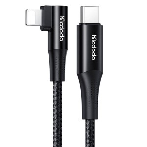 کابل تبدیل فست شارژ Mcdodo CA-132 Type-C to Lightning 3A PD 36W 1.2m یکسر L