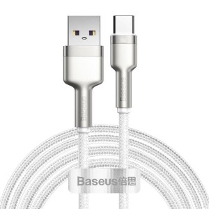 کابل تایپ سی فست شارژ Baseus Cafule Series Metal CAKF00020 66W 6A 2m