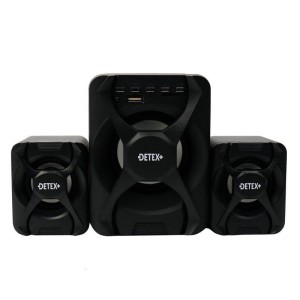 اسپیکر سه تکه بلوتوثی رم و فلش خور Detex+ DS-99 + ریموت کنترل