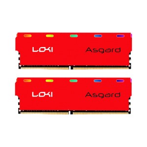 رم کامپیوتر ASGARD Loki W1 RGB DDR4 16GB 3200MHz CL19 Dual