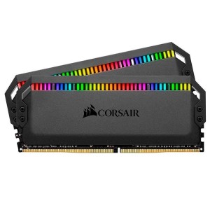 رم کامپیوتر Corsair Dominator Platinum RGB DDR4 32GB 3200MHz CL16 Dual
