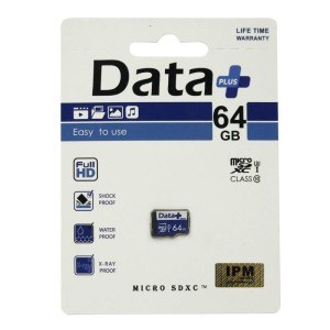 رم میکرو ۶۴ گیگ دیتا پلاس Data+ U3 C10 90MB/s