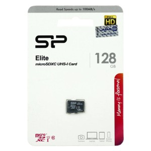 رم میکرو ۱۲۸ گیگ سیلیکون پاور Silicon Power Elite U1 C10 100MB/s