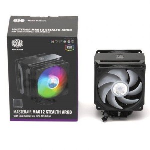 فن خنک کننده CPU کولر مستر Cooler Master MasterAir MA612 Stealth ARGB