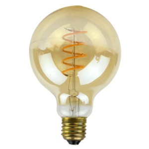 لامپ ادیسونی حبابی فیلامنتی Filament G95-A E27 4W