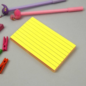 کاغذ یادداشت چسب دار Schoolfans FA9213 7.6*12.7cm بسته ۱۰۰ برگی