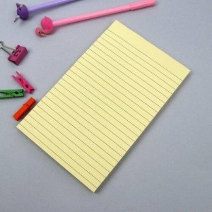 کاغذ یادداشت چسب دار Schoolfans FA9208 12.6*20.2cm بسته ۱۰۰ برگی