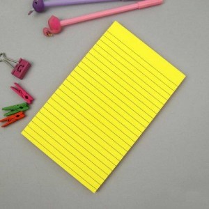 کاغذ یادداشت چسب دار Schoolfans FA9214 12.6*20.2cm بسته ۱۰۰ برگی