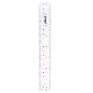 خط کش پلاستیکی آریا Arya 8030 20cm بسته ۴۸ عددی