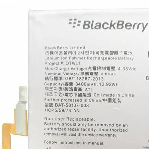 باتری موبایل اورجینال بلک بری BlackBerry Q30