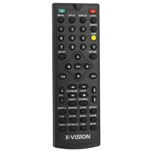 کنترل دی وی دی X.Vision RX-020 دکمه زرد