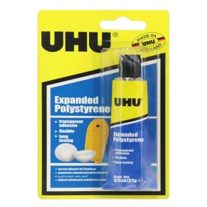چسب مخصوص پلی استر UHU Polystyrene 27gr