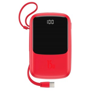پاور بانک ۱۰۰۰۰ باسئوس Baseus PPQD-A Qpow 15W + کابل Type-C