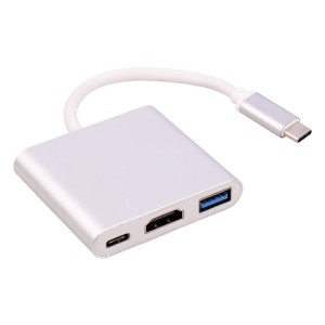 تبدیل V-Net Type-C to HDMI/USB3.0/Type-C