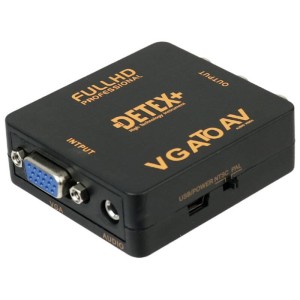 تبدیل Detex+ VGA to AV