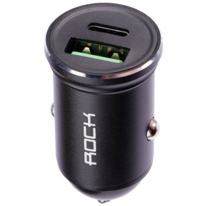 شارژر فندکی فست شارژ Rock H-613C 3A PD 20W