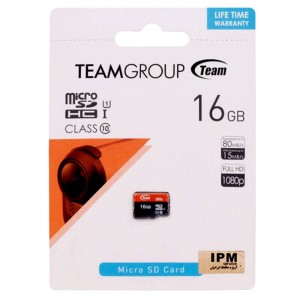 رم میکرو ۱۶ گیگ تیم گروپ TeamGroup 500X U1 C10 80MB/s