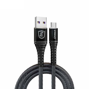 کابل میکرو یو اس بی فست شارژ 5 آمپر اپی مکس EC-10 طول 1.2 متر