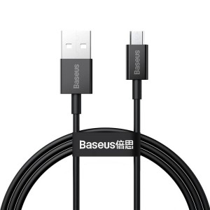 کابل میکرو یو اس بی فست شارژ Baseus Superior Series CAMYS 2A 1m